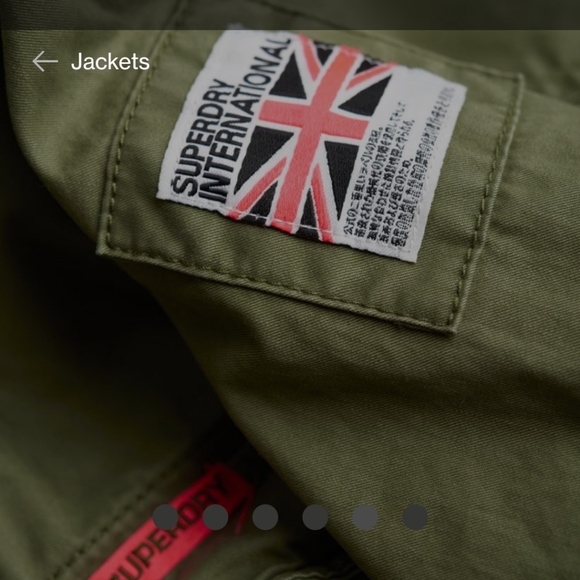 Super dry xs military jacket - Picture 5 of 6